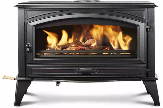 Amantii Sierra Flame Lynwood W76 Freestanding Cast Iron Wood Burning Stove