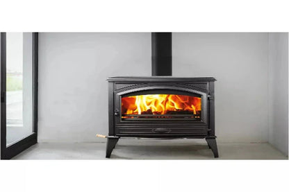 Amantii Sierra Flame Lynwood W76 Freestanding Cast Iron Wood Burning Stove