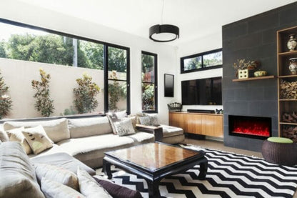 Amantii Symmetry Bespoke 42" Indoor Outdoor Built-In Smart Electric Fireplace | SYM-42-BESPOKE