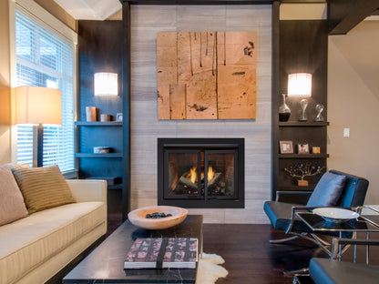 Monessen Attribute 32" Universal Circulating Vent Free Firebox with Radiant Face and Multitonal Brown Reversible Panels