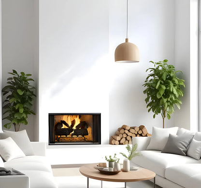 Majestic Royalton 36" Radiant Traditional Wood Burning Fireplace