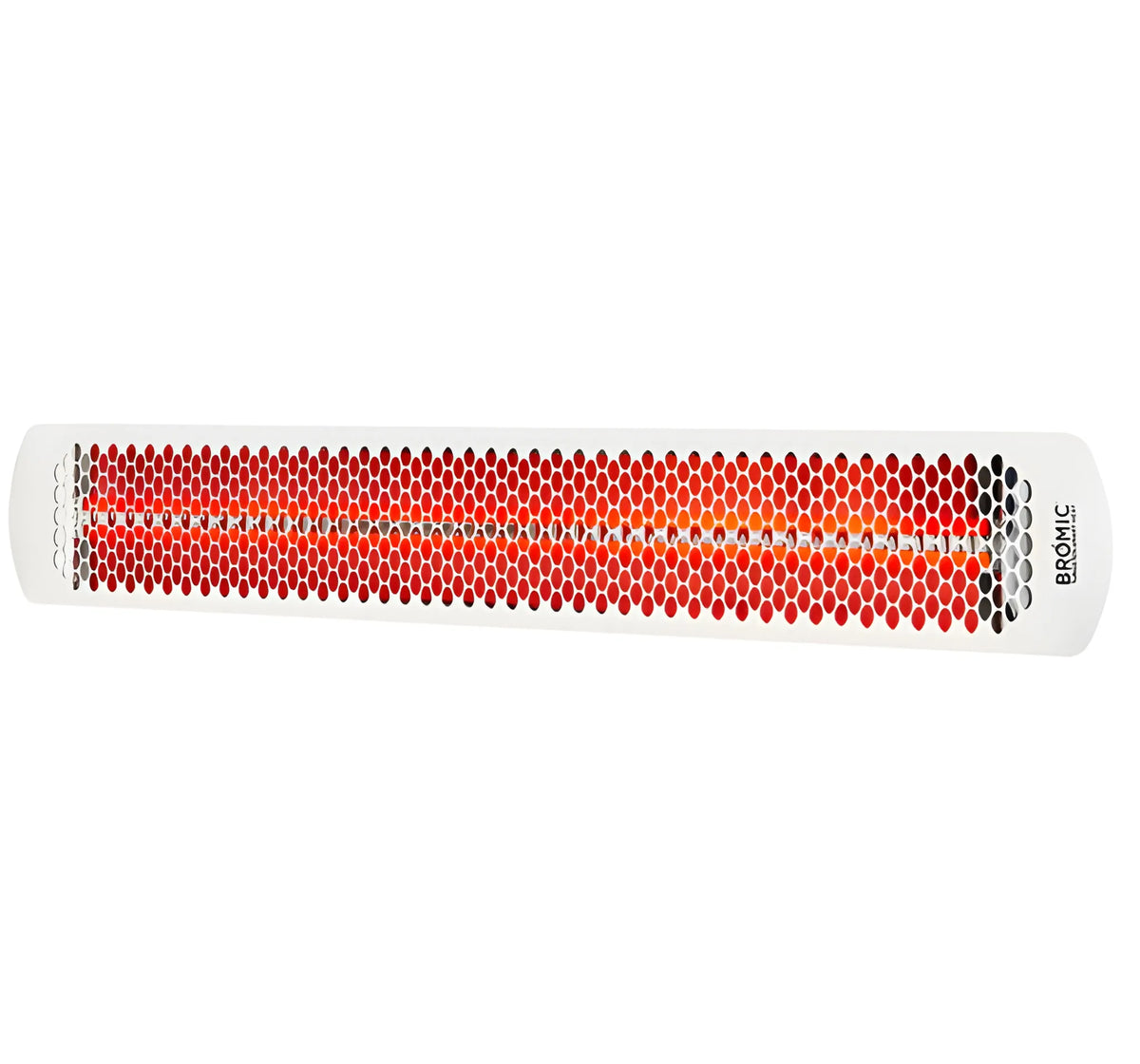Bromic Heating Tungsten Smart-Heat 44" 4000W Series 277v White Electric Outdoor Patio Heater