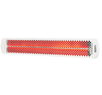 Bromic Heating Tungsten Smart-Heat 44" 4000W Series 277v White Electric Outdoor Patio Heater