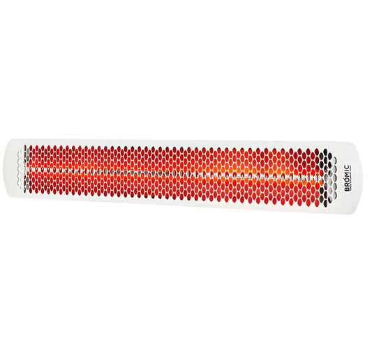 Bromic Heating Tungsten Smart-Heat 44" 4000W Series 208v White Electric Outdoor Patio Heater