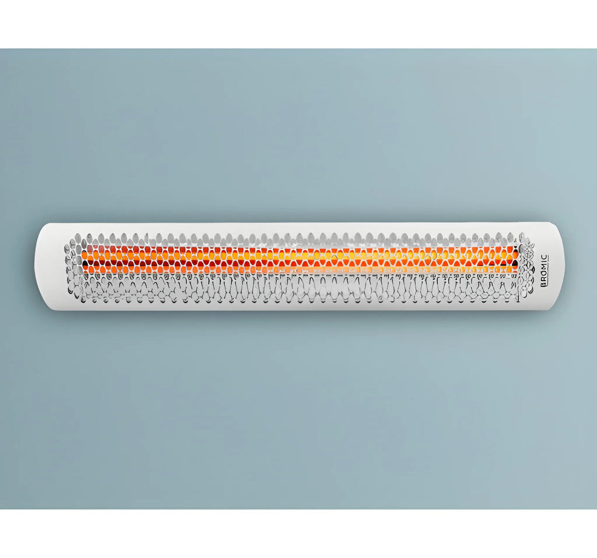 Bromic Heating Tungsten Smart-Heat 44" 4000W Series 277v White Electric Outdoor Patio Heater
