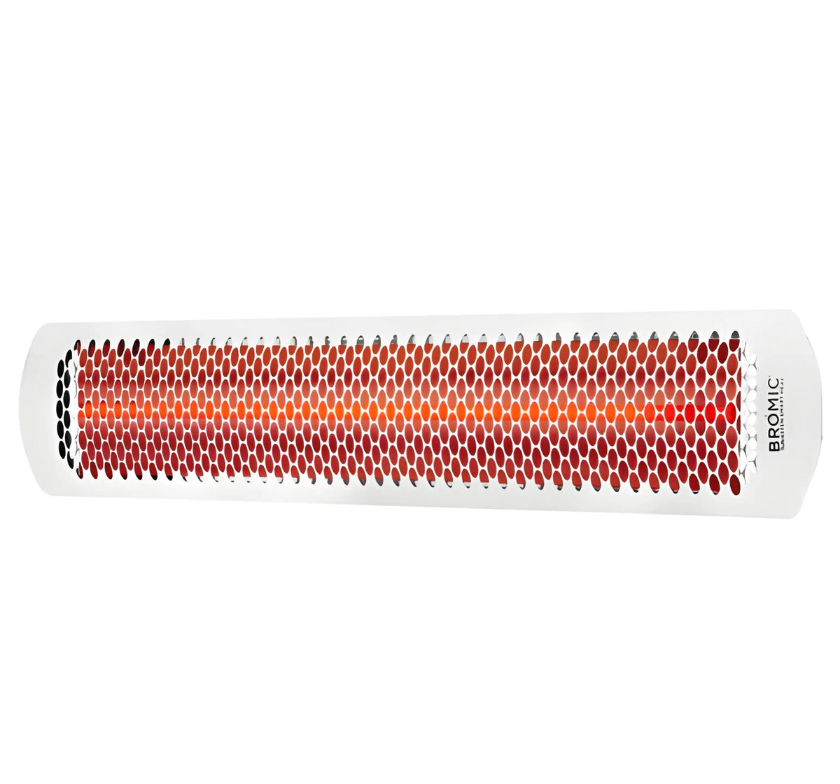 Bromic Heating Tungsten Smart-Heat 44" 4000W Series 277v White Electric Outdoor Patio Heater