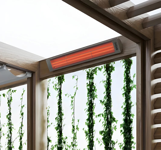 Bromic Heating Cobalt Smart-Heat 44" 4000W 230-240V Silver Electric Outdoor Patio Heater
