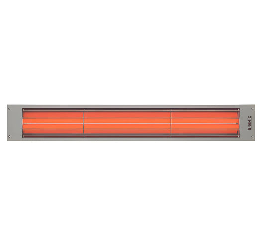 Bromic Heating Cobalt Silver Electric Outdoor Patio Heater