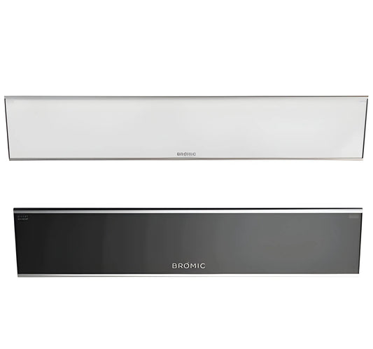 Bromic Heating Platinum Marine Smart-Heat 53" 4500W Series 220-240v Black Electric Outdoor Patio Heater