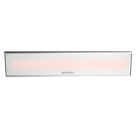 Bromic Heating Platinum Smart-Heat White 33" 2300W Series 208v Electric Patio Heater