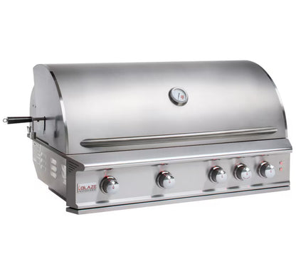 Blaze Professional 44" LUX 4-Burner Propane Gas Built-In Grill w/ Rotisserie