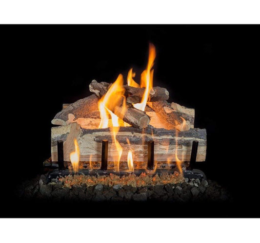 Grand Canyon Blue Pine Split Indoor/Outdoor Vented Gas Log Set (Logs Only)