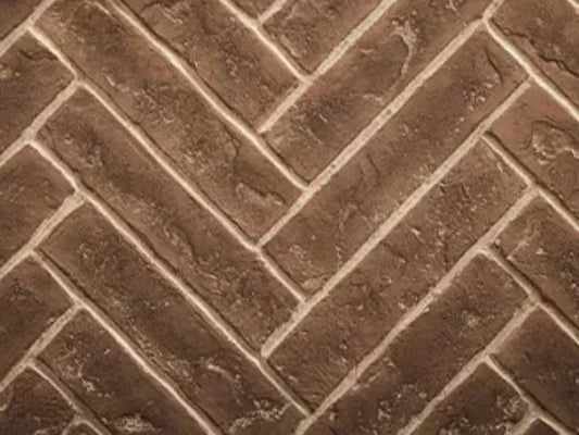 Majestic Tavern Brown Herringbone Brick Interior Panels for Meridian Platinum 42" Fireplace