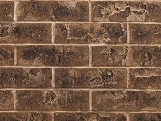 Majestic Tavern Brown Traditional Brick Interior Panels for Ruby and Jasper 25" Fireplace Inserts