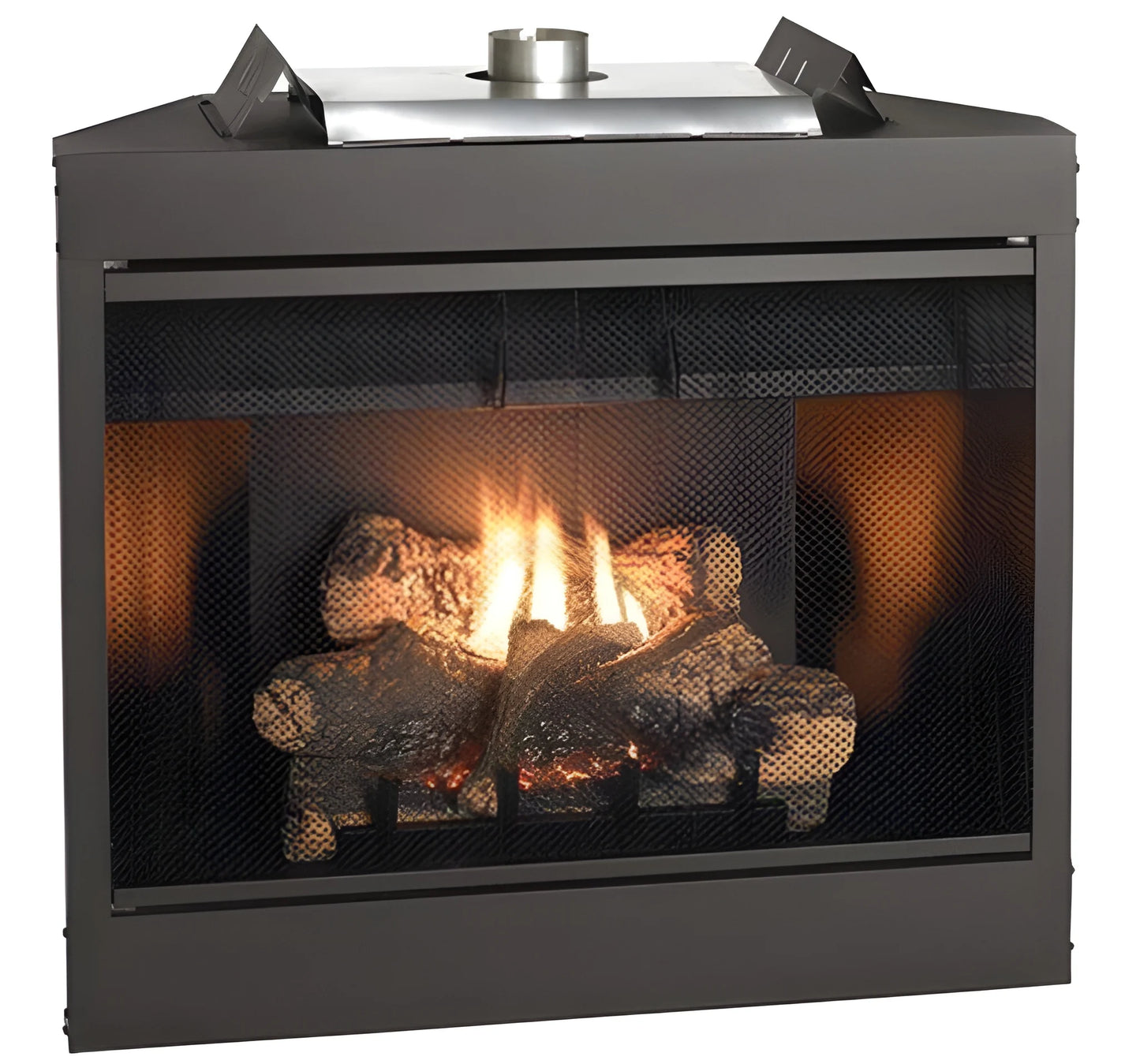 Empire Keystone Deluxe 36" B-Free Gas Fireplace with Millivolt Control and Flush Face