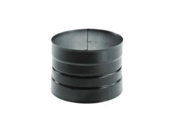 Majestic DV-6DBK-ADDB 6" DuraBlack Black Double-Skirted Stovetop Adapter