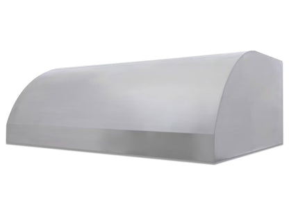 48” Vent Hood, Wall Mounted (For use with 48”W Grill or smaller) (18”H x 48”W x 36”D)