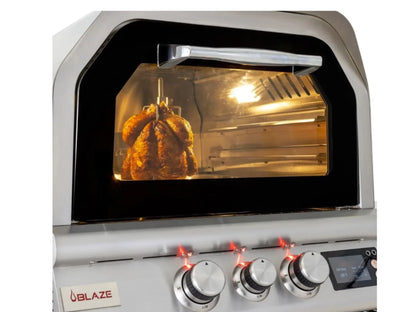 Blaze 26" Built-In Propane Gas Outdoor Oven W/ Rotisserie