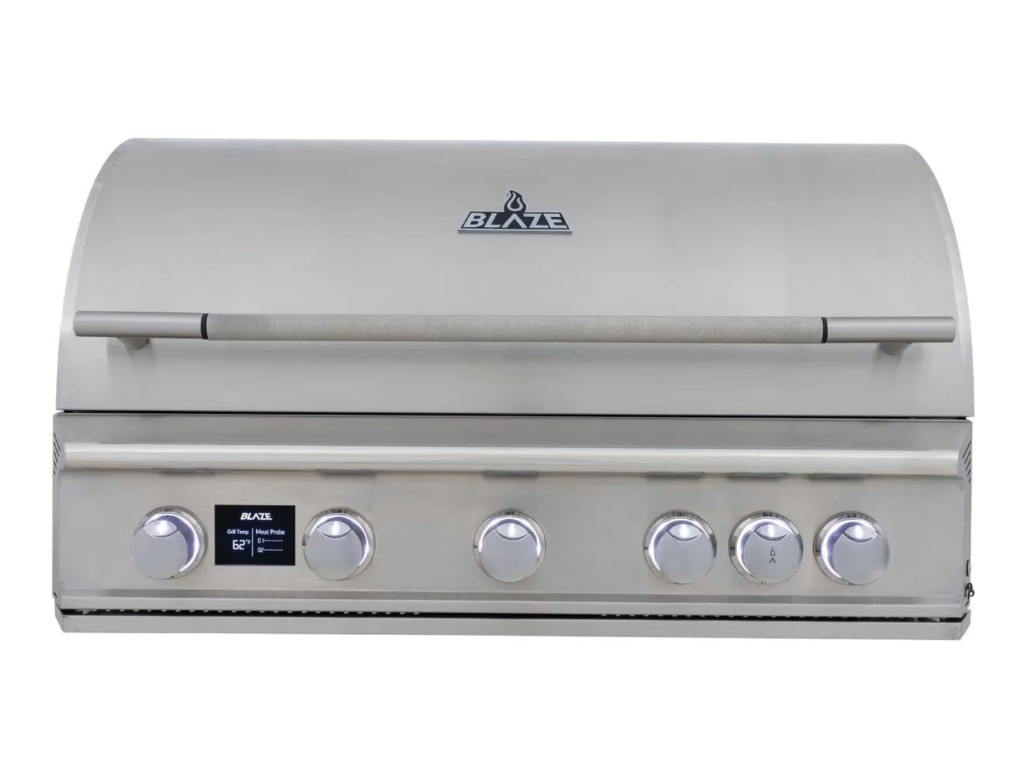 Blaze LTE PRO 40" 5-Burner Built-In Natural Gas Grill w/ Digital Temperature Screen & Rotisserie