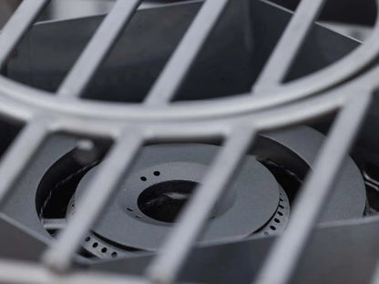 Blaze LTE PRO Built-In Natural Gas High Performance Power Burner w/ Wok Ring & Stainless Steel Lid