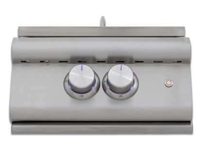 Blaze LTE+ Built-In Propane Gas High Performance Power Burner w/ Wok Ring & Stainless Steel Lid