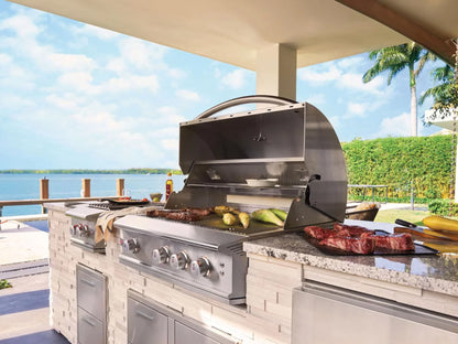 Blaze Professional LUX 34" 3-Burner Built-In Propane Gas Grill w/ Rotisserie