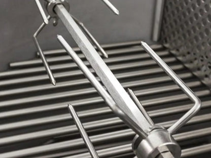 Blaze Waterproof Rotisserie Kit for Kamado Grill Outdoor Cooking