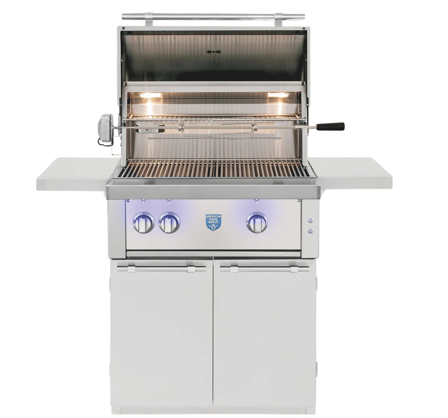 American Made Grills Freestanding Estate 30" 3-Burner Natural/Propane Gas Grill