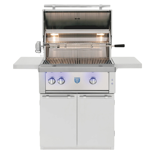 American Made Grills Freestanding Estate 30" 3-Burner Natural/Propane Gas Grill