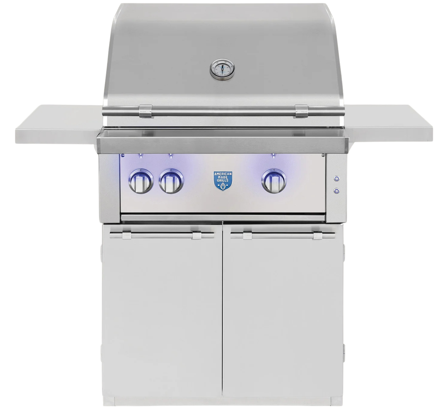 American Made Grills Freestanding Estate 30" 3-Burner Natural/Propane Gas Grill