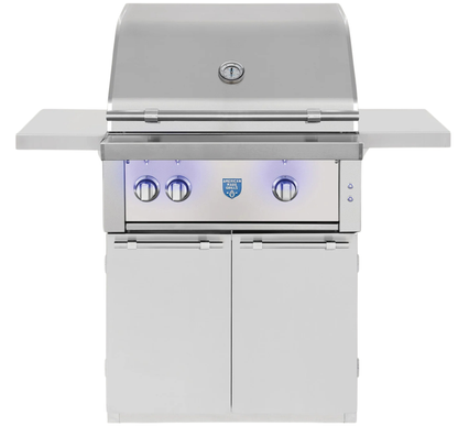 American Made Grills Freestanding Estate 30" 3-Burner Natural/Propane Gas Grill