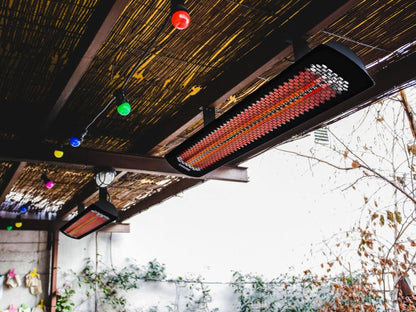 Bromic Heating Tungsten Smart-Heat 56" 3000W Series 208v Black Electric Outdoor Patio Heater