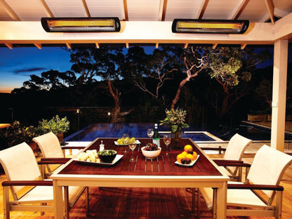Bromic Heating Tungsten Smart-Heat 56" 3000W Series 208v Black Electric Outdoor Patio Heater