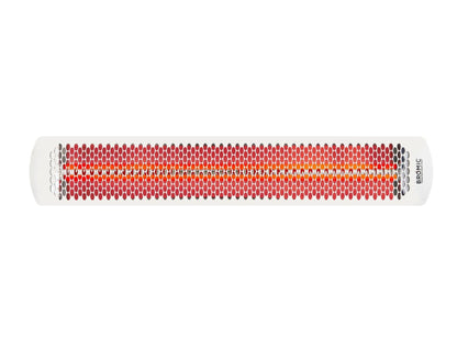 Bromic Heating Tungsten Smart-Heat 44" 6000W Series 220-240v White Electric Outdoor Patio Heater