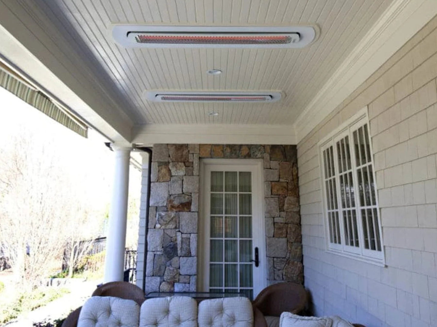Bromic Heating White Ceiling Recess Kit for Tungsten 3000W and 6000W Electric Heater