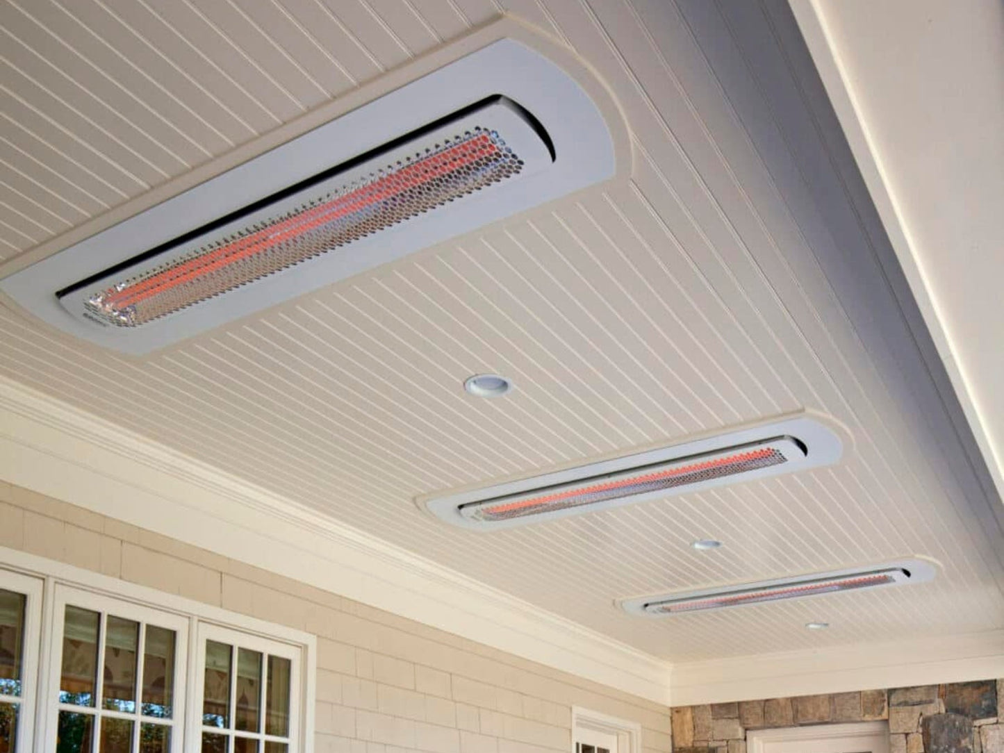 Bromic Heating White Ceiling Recess Kit for Tungsten 3000W and 6000W Electric Heater