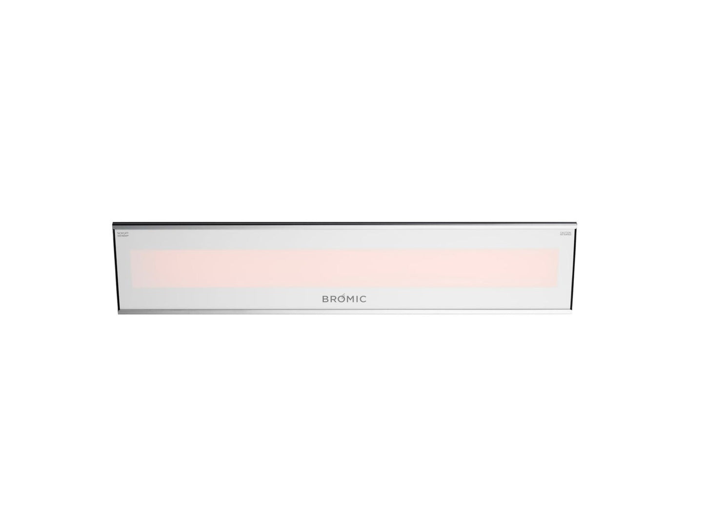 Bromic Heating Platinum Smart-Heat White 33" 2300W Series 208v Electric Patio Heater