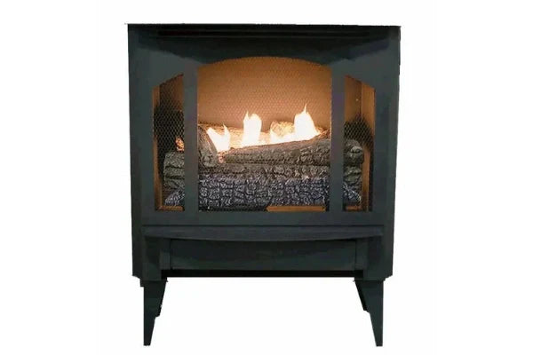 Model T-33 Propane Gas Stove With Legs and Blower