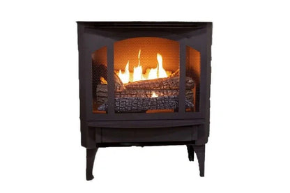 Model T-33 Natural Gas Gas Stove With Legs and Blower