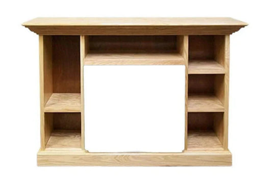 Unfinished Prestige Bookcase Mantel