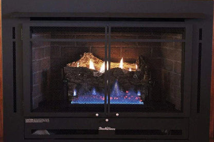 Manhattan Old Town Red Vent Free Propane Gas Stove