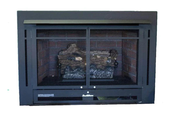 Manhattan Old Town Red Vent Free Propane Gas Stove