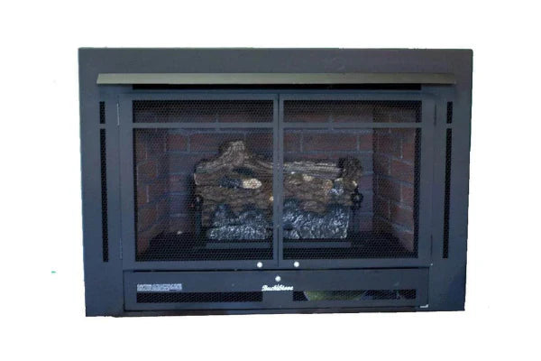 Manhattan Old Town Red Vent Free Propane Gas Stove