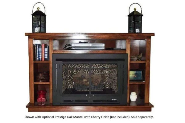 Manhattan Old Town Red Vent Free Propane Gas Stove
