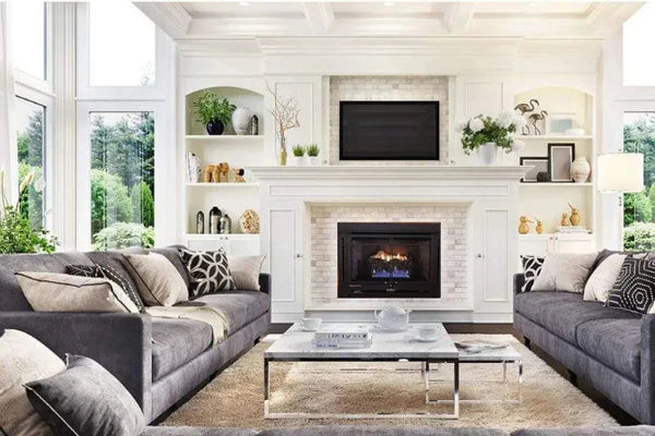 Manhattan Old Town Red Vent Free Propane Gas Stove