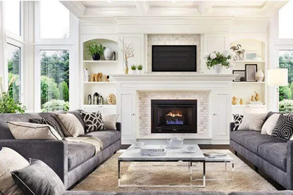 Manhattan Old Town Red Vent Free Propane Gas Stove