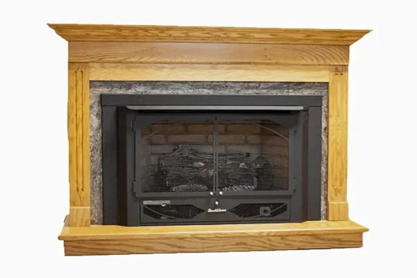 Light Oak Contemporary Mantel