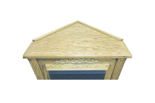 Unfinished Corner Classic Mantel