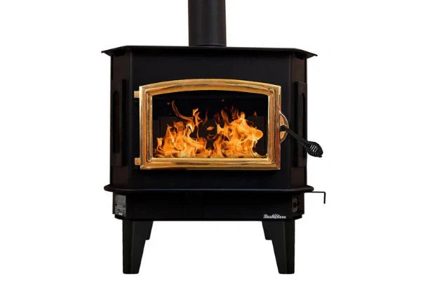Model 81 Non Catalytic wood Stove with Gold Door
