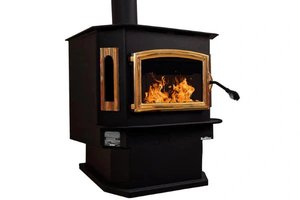 Model 81 Non Catalytic wood Stove with Gold Door